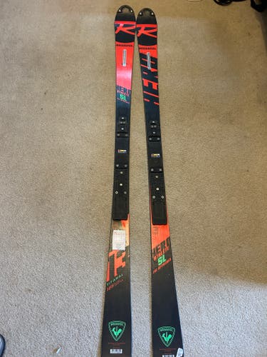 Men's Racing 165 cm Rossignol Hero Athlete FIS SL Skis Without Bindings (Used)