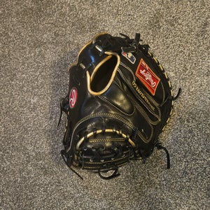 Catcher's RH Rawlings Heart of the Hide Baseball Glove 33.5" (Used)