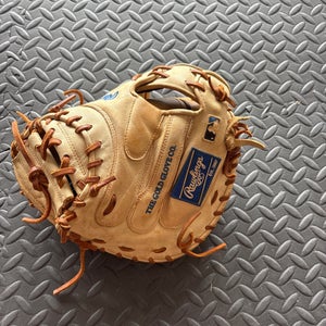 Catcher's RH Rawlings Heart of the Hide Baseball Glove 34" (Used)