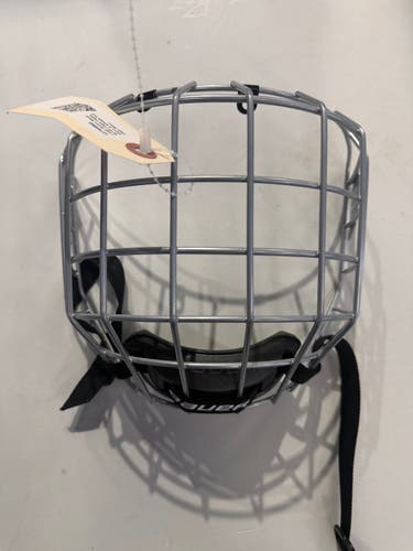 Large Senior Bauer X Cage Cages, Visors & Shields Full Cage (New)