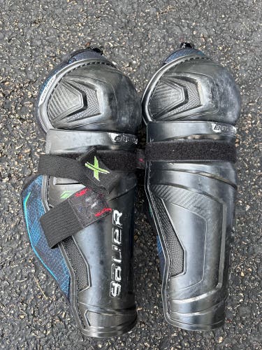 Junior Bauer X 11" Shin Pads (Used)