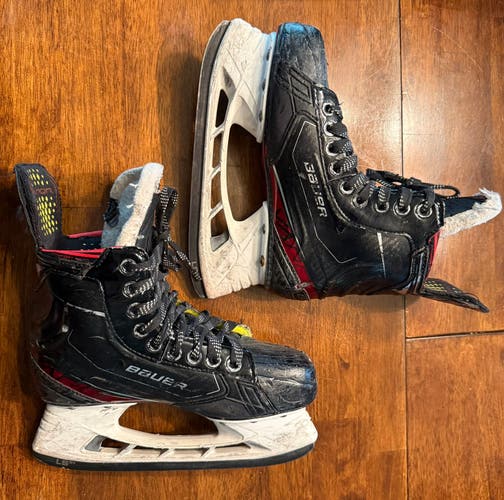 Bauer Vapor X Shift Pro Hockey Skates Extra Wide Width Size 3.5 (Used)