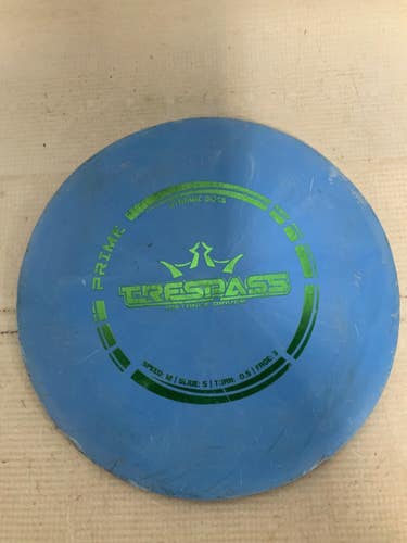 Used Dynamic Discs TRESPASS PRIME 173 Disc Golf Driver Carolina Blue 173g 11823-S000041666