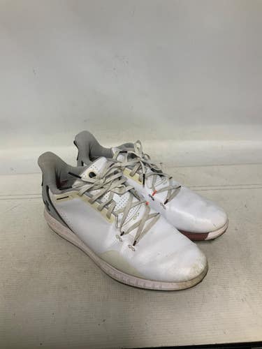 Used Under Armour Mens Golf Shoes White Senior 12 11823-S000041663