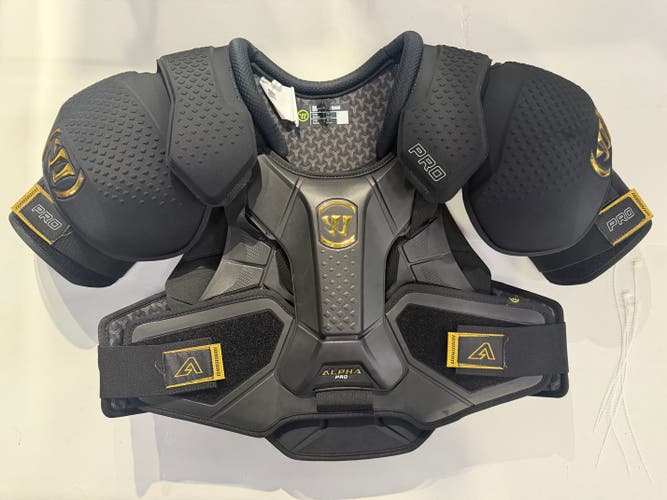 Large Senior Warrior Alpha PRO Shoulder Pads (New)