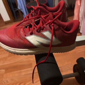 Red Unisex Size M 8.5 (W 9.5) Youth New Balance FuelCell Prism Shoes (Used)