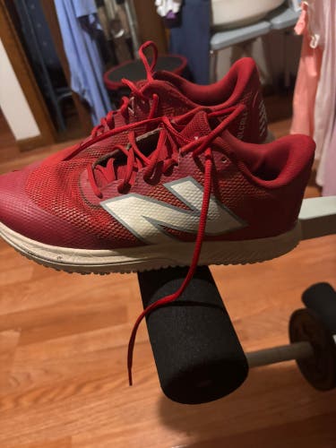 Red Unisex Size M 8.5 (W 9.5) Youth New Balance FuelCell Prism Shoes (Used)