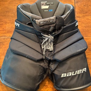 Intermediate Medium Bauer Elite Hockey Goalie Pants (Used)