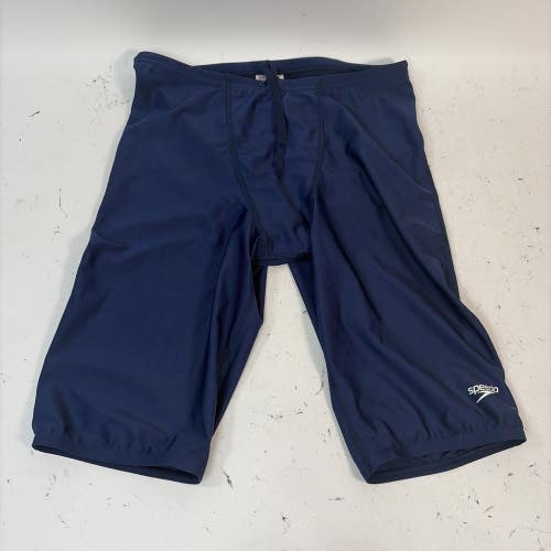 Speedo Swim Bottoms, Blue, Size 34