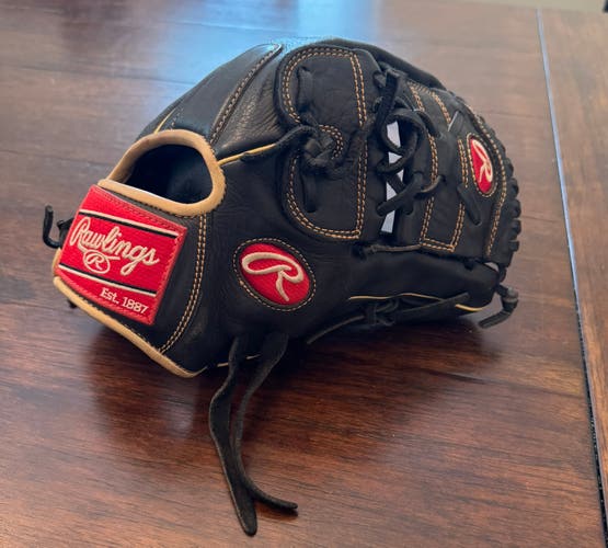 Rawlings Gold Glove Elite RH Baseball Glove 12"