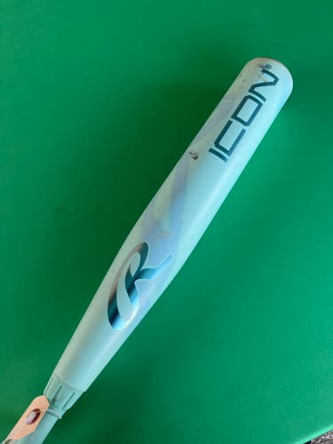 2026 Rawlings Icon Composite Bat USSSA Certified (-8) 24 oz 32" (Used)
