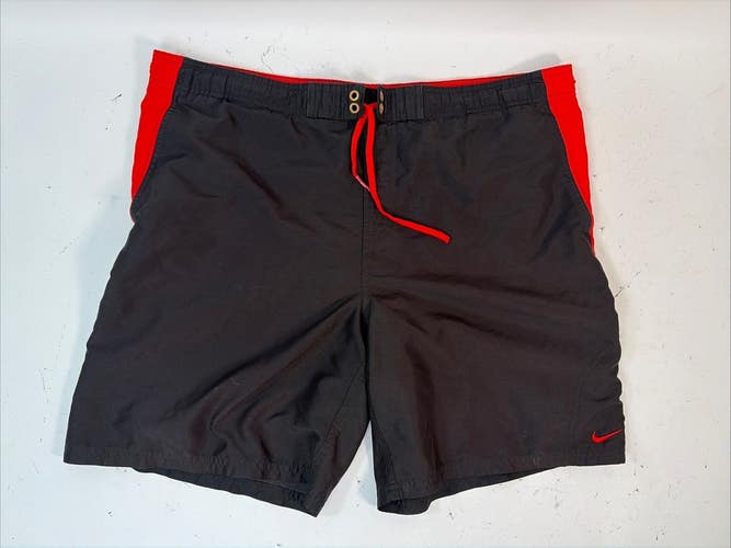 Nike Swimsuit Board Shorts, Black, Large