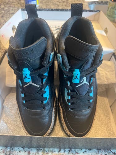 Jordan Spizike Low - Black/Wolf Grey-Gamma/Blue ***CLEAN***