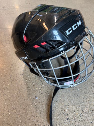 Black Medium CCM 50 Helmet (Used)