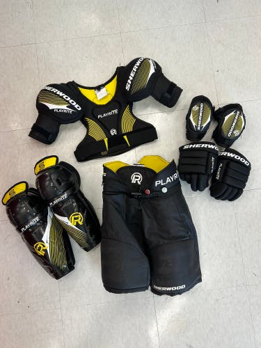 Youth Small Sher-Wood Playrite Starter Kit