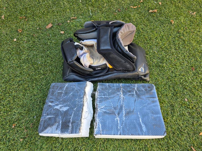 34" Bauer Vapor 1X Regular Goalie Full Set (Used) - Josh