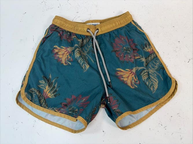 Maamgic Swimsuit, Green Floral, XS