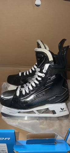 Black/Gray 2024 Bauer Supreme M50 Pro Hockey Skates Regular Width 8 (Used)