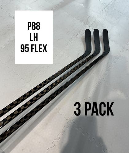 Senior(3x)Left P88 95 Flex ProBlackStock™ Unbranded Blackouts Pro Stock Nexus Hockey Sticks