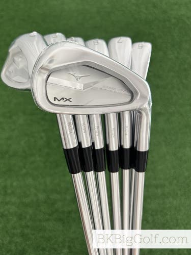 NEW Mizuno MX Speed Metal 25 Iron Set 5-G / KBS Max 80 Stiff