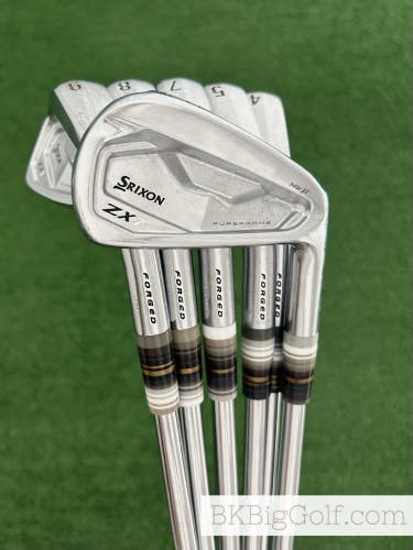 Srixon ZX7 Mkii Forged Iron Set 4-9 / KBS Tour 125 S+ Stiff