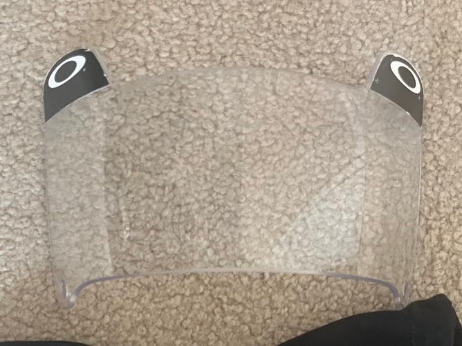 Clear Oakley Pro Football Shield (New)