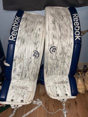 33" 2012 Reebok Premier 4 Pro Goalie Leg Pads (Used)
