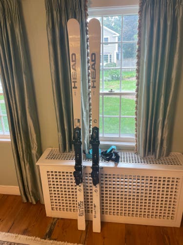 Men's HEAD WC Rebels i.GS RD 193 cm Racing Skis With Bindings Max Din 20 (Used)