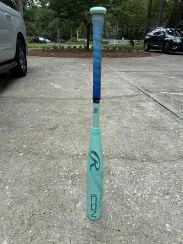 2026 Rawlings Icon Composite USSSA Certified Bat (-8) 23 oz 31" (Used)