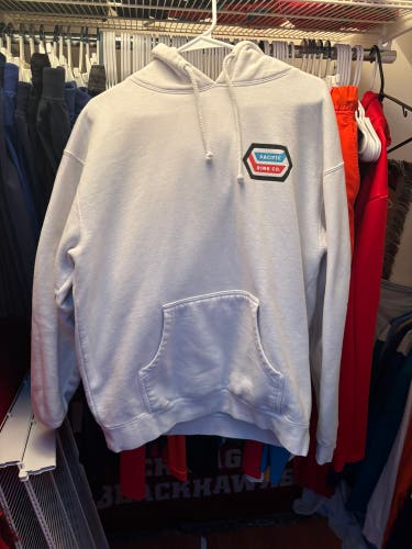 Pacific rink white size large hoodie