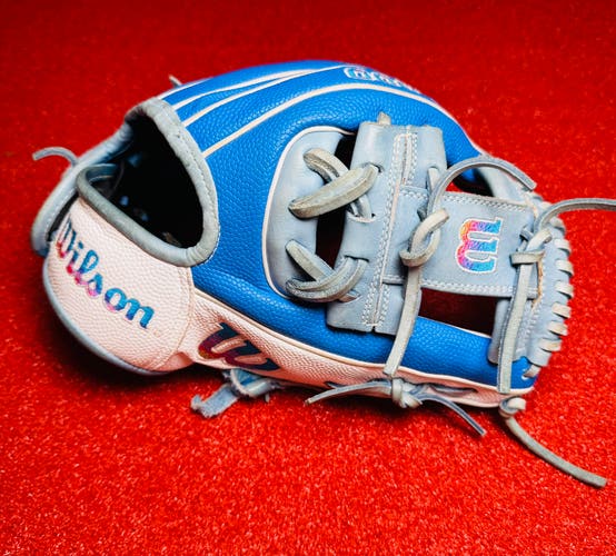 2023 Wilson A2000 DP15SS 11.5” Pedroia Fit - Love The Moment Autism Speaks - Limited Edition Glove