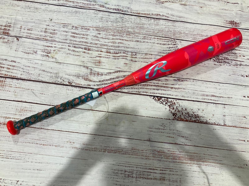 2025 Rawlings Icon Electric Unicorn Bat USSSA Certified (-5) Composite 26 oz 31" (Used)