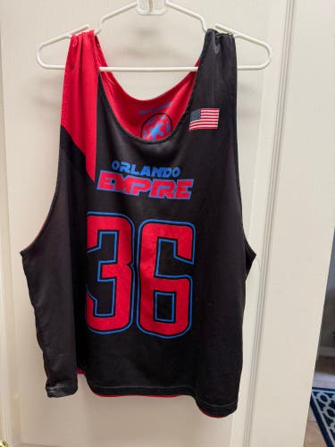 Orlando Empire (possums) lacrosse club practice jersey number 36 size XL