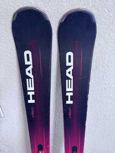 2025 HEAD Supershape e-Rally 156 cm All Mountain Skis With Bindings Max Din 12 (Used)