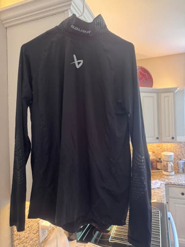 Bauer (Used) neck guard shirt long sleeve