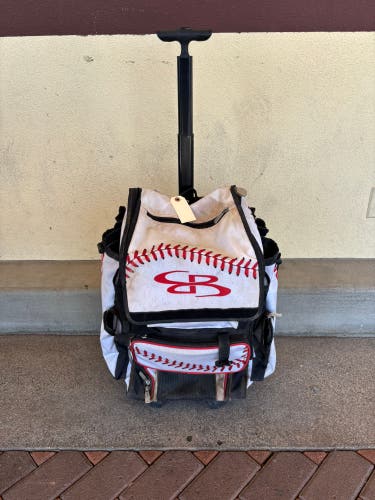 White Boombah Batpack