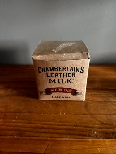 New (sealed) Chamberlain Milk Leather conditioner