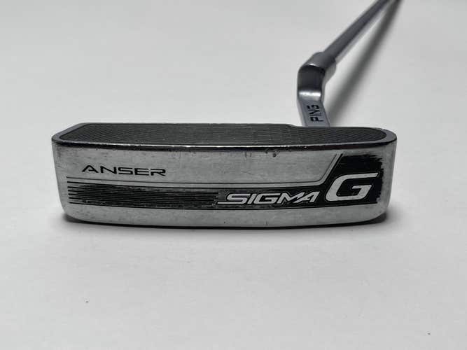 Ping Sigma G Anser Putter 35" Red Dot 1* Flat Mens RH