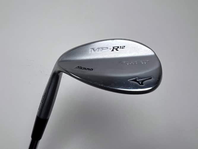 LEFTY Mizuno MP R 12 White Satin Chrome Sand Wedge SW 56* 13 DG Spinner LH