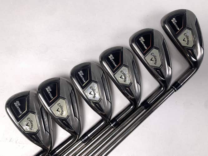 Callaway Big Bertha 2015 Iron Set 5-PW UST Mamiya Recoil ESX 460 F3 Regular RH