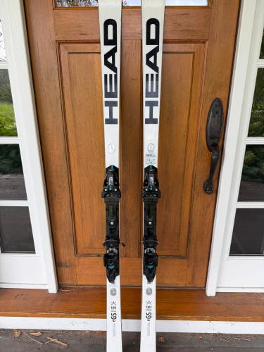 HEAD WC Rebels e-GS RD 181 cm Racing Skis With Bindings Max Din 14 (Used)