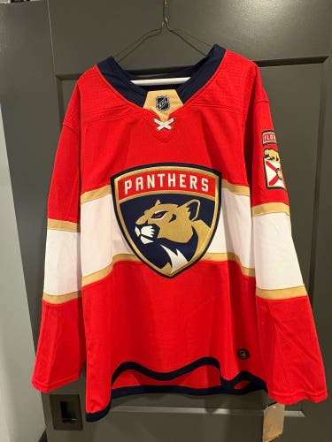 Florida Panthers Roberto Luongo Size 52 Men's Adidas Jersey (New)