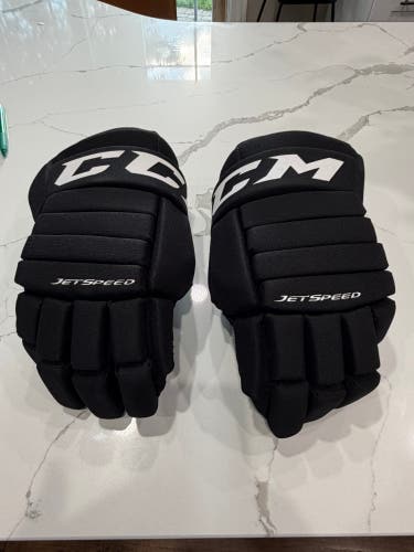 CCM JetSpeed FT455 Gloves 14" (Used)