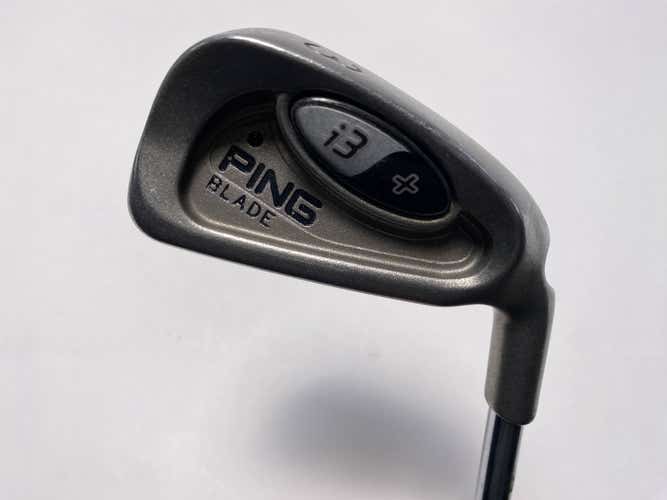 Ping i3 + Blade Single 3 Iron Black Dot Regular Steel Mens RH