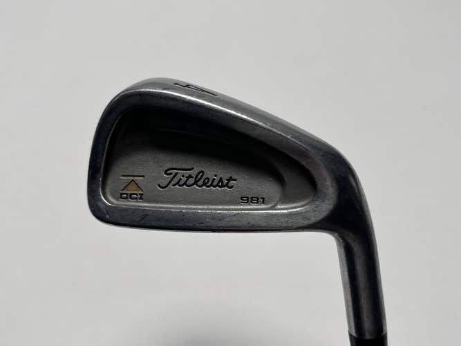 Titleist DCI 981 Single 4 Iron Tri-Spec Regular Steel Mens RH