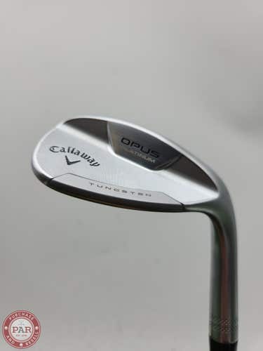 2024 CALLAWAY OPUS BRUSHED CHROME WEDGE 58*/10S STIFF DYNAGOLD S200 34.75" DEMO