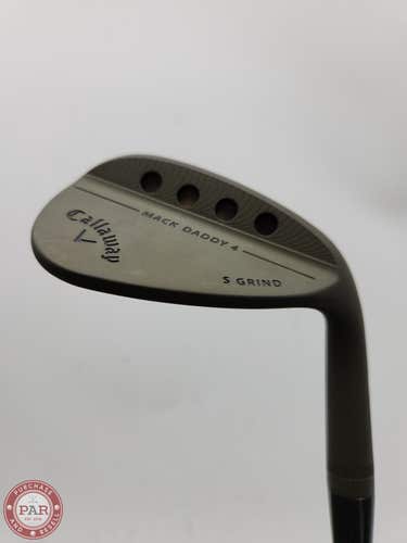 2018 CALLAWAY MACK DADDY 4 TACTICAL WEDGE 52*/10 STIFF TT ISSUE 35.25" DEMO