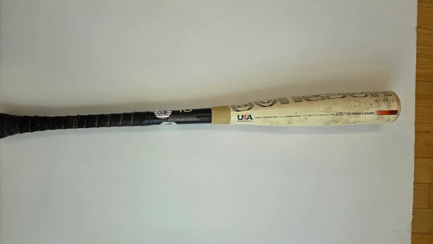 2024 Warstic Bonesaber Hybrid USABat Certified Bat (-10) 19 oz 29" (Used)