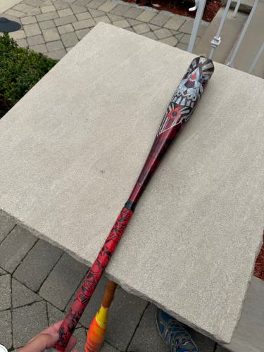 2024 DeMarini Voodoo Alloy USABat Certified Bat (-11) 18 oz 29" (Used)