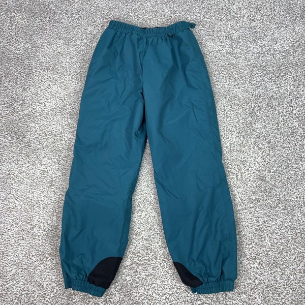 Vintage Columbia Pants Womens Large Blue Nylon Snow Ski Elastic Waterproof Gorp